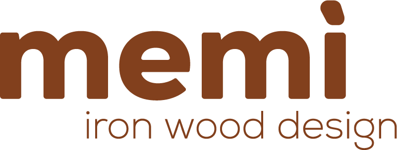 logo memi iron wood design